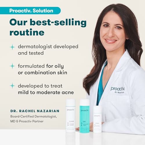 Proactiv dermatologist recommended acne treatment products